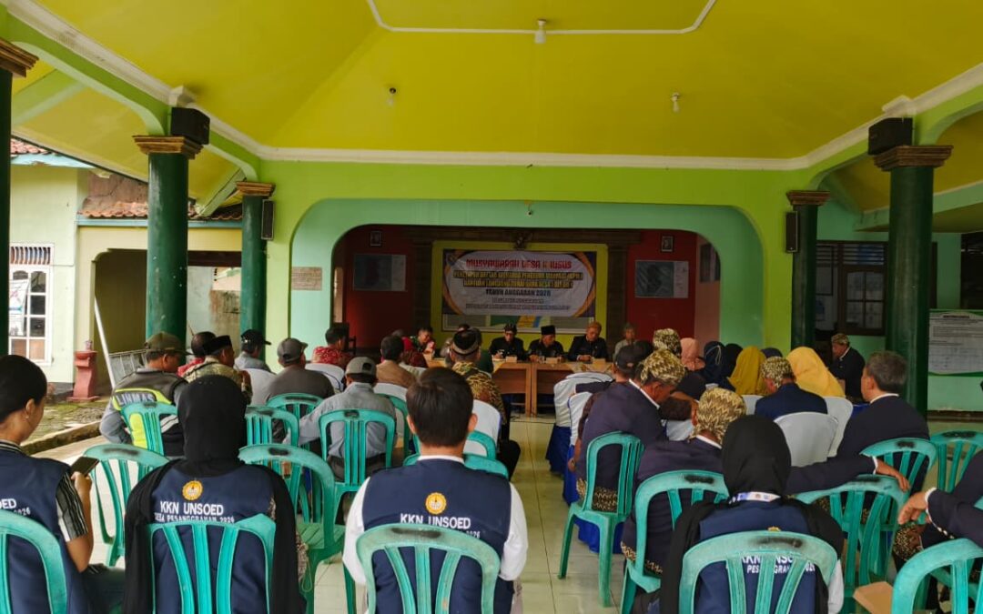 MUSYAWARAH DESA KHUSUS (MUSDESUS)