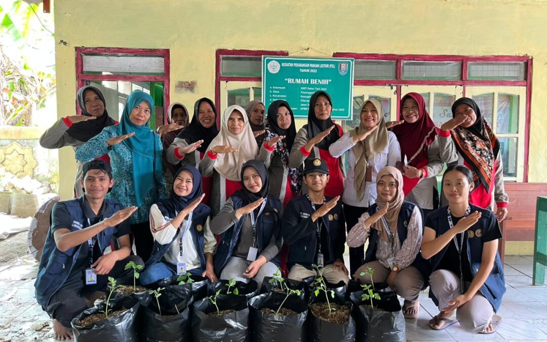 Kolaborasi Mahasiswa KKN Unsoed dan Kelompok Wanita Tani (KWT) melalui Demplot Pertanian dengan Sistem Irigasi Tetes di Desa Pesanggrahan