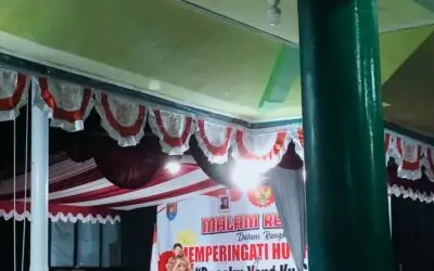 Malam Resepsi HUT RI Ke-80 Desa Pesanggrahan Bersatu Berdaulat Rakyat Sejahtera Indonesia Maju